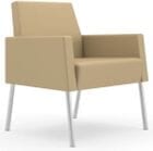 Mystic Lounge Series - Panel Arm Lounge Chair