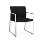 Gansett Reception Seating Series - 300 lb. Capacity Guest Chair in Standard Fabric/Vinyl