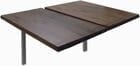 4' Add-On Technology Table w/ 48" x 24" Solid Wood Tops