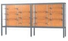 120" Wide Challenger Locking Display Case