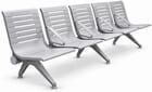 Ascend 5-Seat Beam Seater in Gray Mist