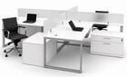 TrendSpaces Basic Open Office 4-Workstation Cluster