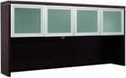 Mocha Glass Door Hutch