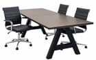 8'x3' Solid Wood A-Frame Conference Table