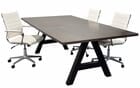 8�x4� Solid Wood A-Frame Conference Table