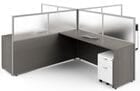 Basics Custom Cubicle - 12' x 12' / 4-Person