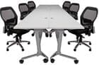 48" x 180" Modular Flip & Stow Conference Table
