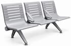 Ascend 3-Seat Beam Seater in Gray Mist