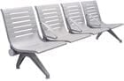 Ascend 4-Seat Beam Seater in Gray Mist