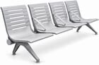 Ascend 4-Seat Beam Seater in Gray Mist