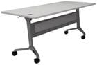 66" x 30" Flip & Stow Training Table w/Privacy Panel