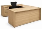 Beaumont Rectangular U-Shaped Workstation - 71&quotW x 94&quotD
