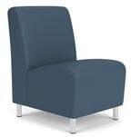 Ravenna Armless Guest Chair in Standard Fabric or Vinyl