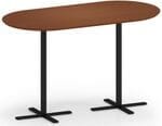 Avon Standing Height Conference Table Series - 36" x 72" Standing Height Oval Conference Table