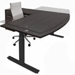 Electric Lift Height Adjustable L-Shaped Desks 