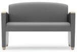 Savoy Loveseat in Standard Fabric or Vinyl