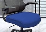 Office Chair Seat Slip Cover in Royal Blue - Free with $500 Purchase!
