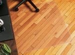 Hard Floor Non-Studded .10&quot Thick Chair Mats - 36&quot x 48&quot - Beveled Edges - See More Sizes