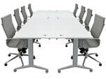 60" x 132" Converge Easy Flip Modular Conference Table - See Other Sizes