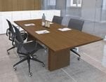 Custom Rectangular Boardroom Table - 96" x 42" Table - Other Sizes Available