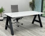 71" x 36" Office Desk with Metal A-Frame Base