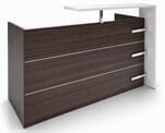 63&quotW Reception Desk with Floating Counter