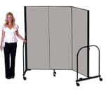 Freestanding Portable Partitions - 6' High x 5'9" Long Portable Partition - See Other Sizes 