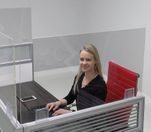 24&quotW x 16&quotH Acrylic Universal Cubicle Panel Height Extender  - IN STOCK!