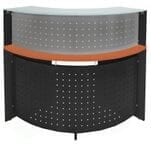 Small Curved Reception Desk