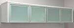 TrendSpaces Wall Mount Glass Door Hutch
