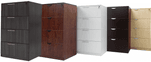4-Drawer Laminate Lateral Files