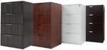 4-Drawer Laminate Lateral Files