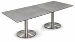 8' Sintered Stone Disc Base Table