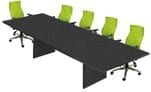 144" x 48" Rectangular Conference Table with Folding Bases - See Other Colors & Sizes