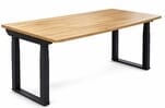 Sophisticate Electric Lift Solid Hardwood Executive Desk