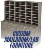 Custom Mailroom/Lab Furniture