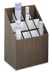 12 Compartment Upright Roll File