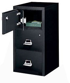 3-Drawer Legal FireKing Fireproof Safe-In-A-File