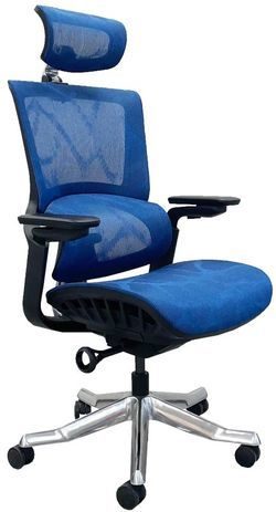  300 lbs. Capacity CloudSit Elastic Mesh Ergo Chair w/Headrest 