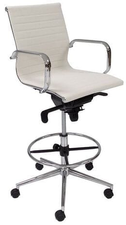 Modern Classic Office Stool w/23