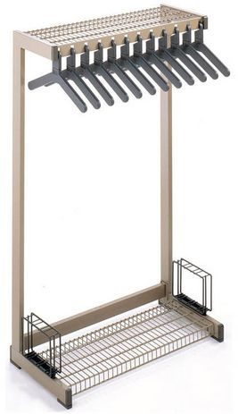 New Generation Floor Racks- 3'W, 12 Hanger Rack