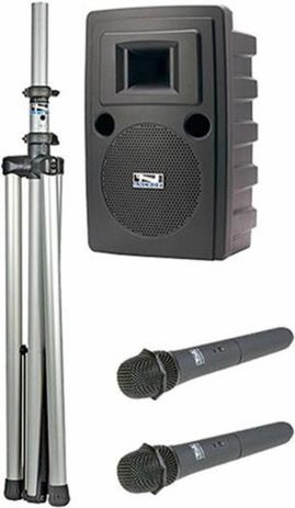 Dual Basic Portable Sound System Package