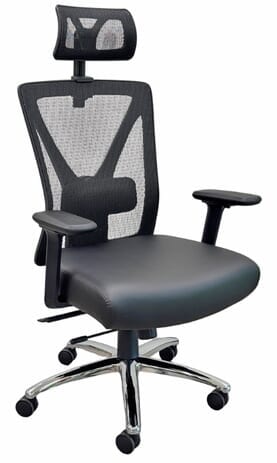 400 lbs. Capacity Mesh Oversized Desk Chair with Seat Slide