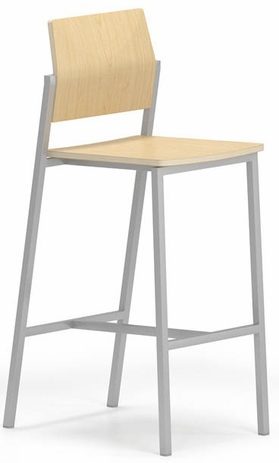 Avon Cafe Seating Series - Plywood Bar Height Cafe Stool