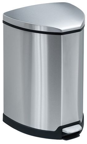 Stainless Steel Step-On 4 Gallon Waste Receptacle