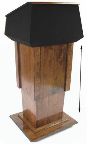 Height Adjustable Presidential Podium