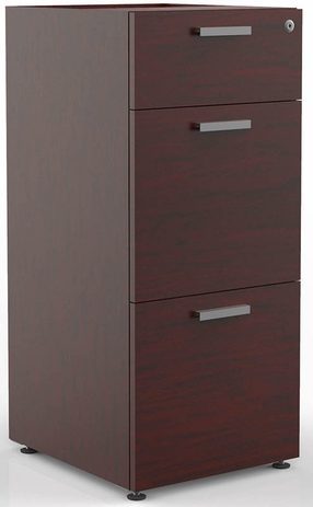 Locking Box/File/File for Custom Classic Standing Height Reception Desks