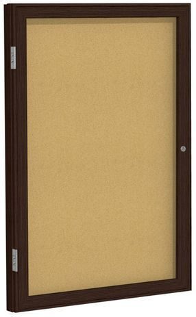 Wood Frame Cork Bulletin Board - 24