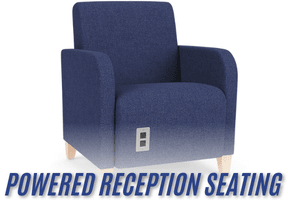 Powered Reception Seating