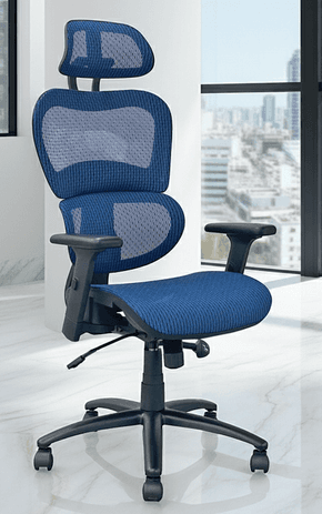  HumanFlex Elastic All Mesh Ergonomic Office Chair w/Headrest